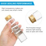 65ml Plastic Test Tubes with Screw Caps - 15 Pack