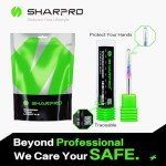 SHARPRO 1/8" Tapered Ball Nose End Mill