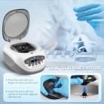 Mxmoonant Mini Lab Centrifuge Machine, 12000RPM