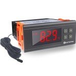 KETOTEK Digital Temperature Controller with Waterproof Sensor