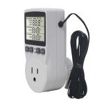 Digital Thermostat Outlet Plug for Heating & Cooling