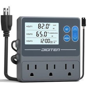 DIGITEN Temperature and Humidity Controller for Reptiles