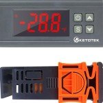 KETOTEK Digital Temperature Controller with Waterproof Sensor