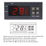 2-Pack STC-1000 Digital Temperature Controller with Sensor