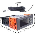 KETOTEK Digital Temperature Controller with Waterproof Sensor