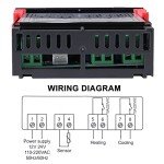 2-Pack STC-1000 Digital Temperature Controller with Sensor