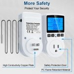 Digital Thermostat Controller with Timer for Heating