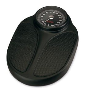 Terraillon Black Mechanical Bathroom Scales