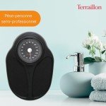 Terraillon Black Mechanical Bathroom Scales