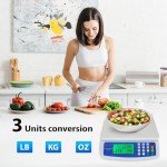 30kg x 1g Digital Kitchen Scale with Adapter