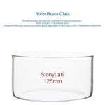 Stonylab Thick-Wall Crystallizing Dish, 500 ml