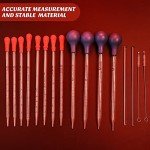 16-Piece Glass Pipette and Stir Rod Set