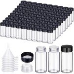 Ziliny 110 Pack of 20 ml Clear Glass Vials