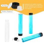 50ml Clear Glass Vials with Screw Caps - 25 Pack