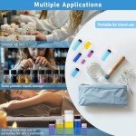 28-Pack 30ml Glass Vials with Lids and Scale