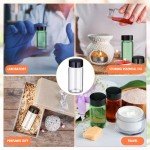 Ziliny 110 Pack of 20 ml Clear Glass Vials