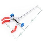 Dual Adjustable 3-Prong Lab Clamp for Multiuse