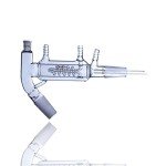 Short Path Distillation Head with Coiled Condenser