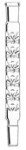 75mm Vigreux Glass Distilling Column Condenser