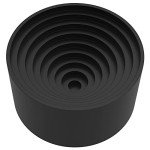 BorinGlass 90 mm Rubber Flask Holder for Labs