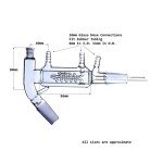 Short Path Distillation Head with Coiled Condenser