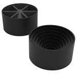 BorinGlass 90 mm Rubber Flask Holder for Labs