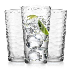 10-Pack Highball Glasses - 17 Oz Premium Quality