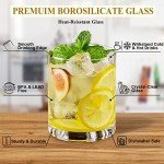 Heat-Resistant Double Fashioned Tumblers Set of 6