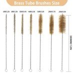 7-Piece Brass Tube and Bottle Brush Set