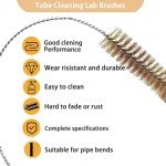 7-Piece Brass Tube and Bottle Brush Set