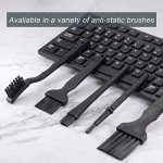4 Pcs Antistatic Nylon Lab Cleaning Brushes