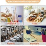 7-Piece Brass Tube and Bottle Brush Set