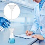 Baluue 4-Piece Borosilicate Glass Funnel Set