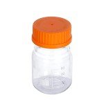 20-Pack 100ml Glass Media Bottles with Caps
