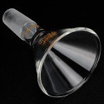 Borosilicate Glass Powder Funnel, Short Stem, 75mm