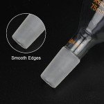 Borosilicate Glass Powder Funnel, Short Stem, 75mm