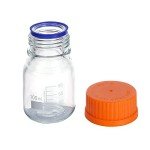 20-Pack 100ml Glass Media Bottles with Caps
