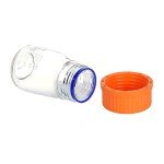 20-Pack 100ml Glass Media Bottles with Caps