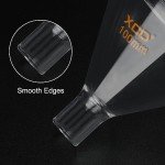 Borosilicate Glass Powder Funnel, 100 mm Diameter