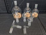 Chemglass Pyrex 24/40 Vacuum Distillation Set