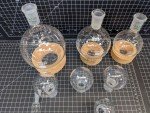 Chemglass Pyrex 24/40 Vacuum Distillation Set
