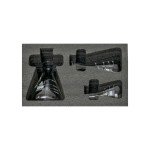 Borosilicate Glass Flask Set - 100ml, 250ml, 500ml