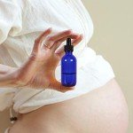 12 Pack 60 ml 2 oz Blue Glass Boston Bottles with Glass Droppers and Black Caps.Glass Dropper Bottles for Essential Oils,Lab Chemicals,Colognes,Perfumes.Included 1 Brush,2 Funnels and 24 Labels.