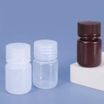 UMETASS 1 oz Wide Mouth Lab Reagent Bottle, Laboratory Grade Chemical Container, Sealed Leak-proof Clear PP Bottle, Pill Bottle, Water Sample Bottle(5 Pcs)