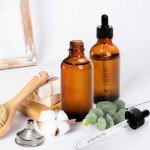 16 Pack Amber Glass Dropper Bottles with Funnels