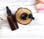 16 Pack Amber Glass Dropper Bottles with Funnels