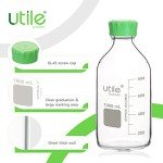 Borosilicate Glass Media Bottles, 1000ml - 3.3 Edition