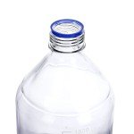 2000 ml Graduated Round Glass Storage Bottle with Cap