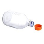 2000 ml Graduated Round Glass Storage Bottle with Cap