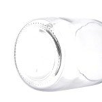 2000 ml Graduated Round Glass Storage Bottle with Cap